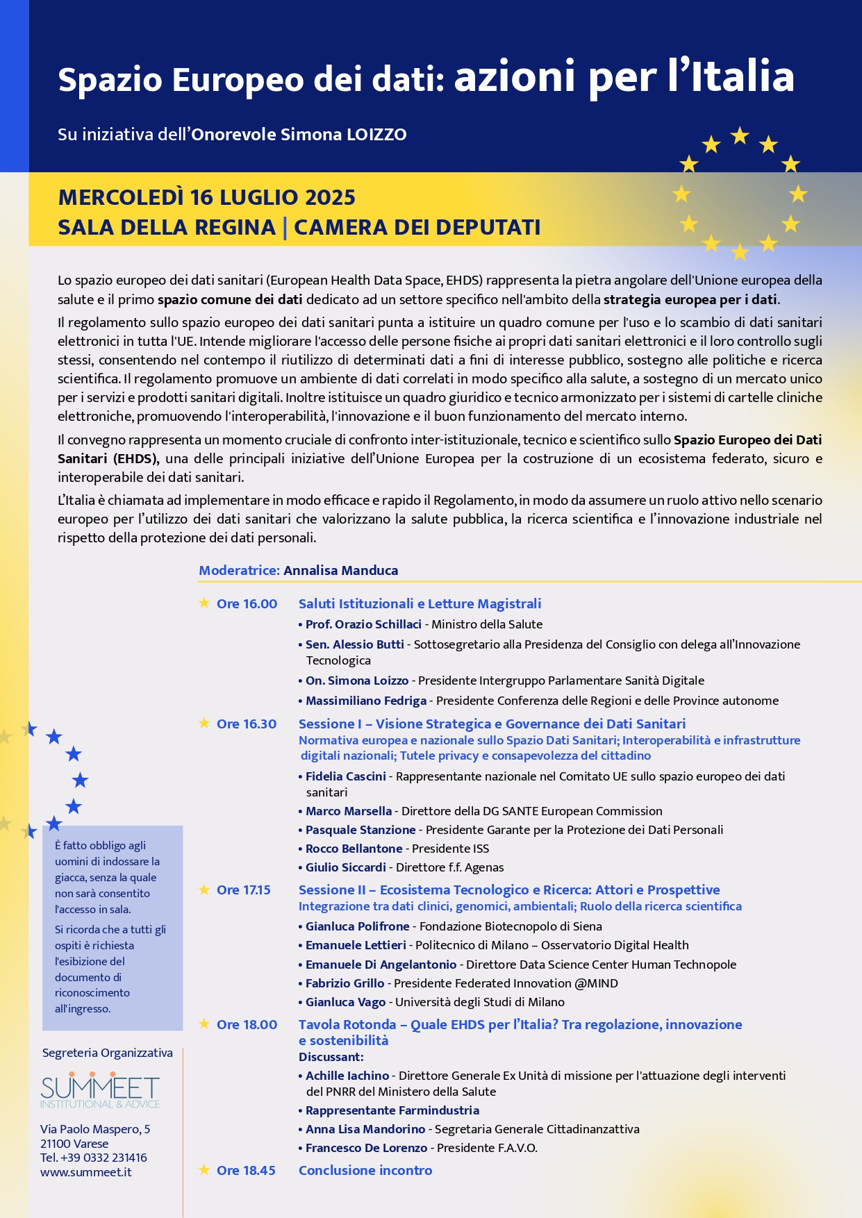 Spazio Europeo dei dati: azioni per l'Italia
